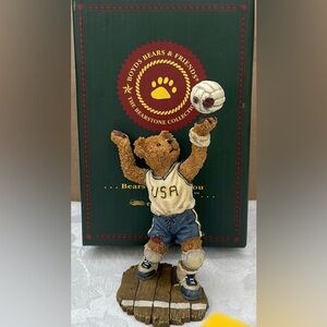 Boyds Bears The Bearstone Collection Pat B Bruin On the Line #2E/3226